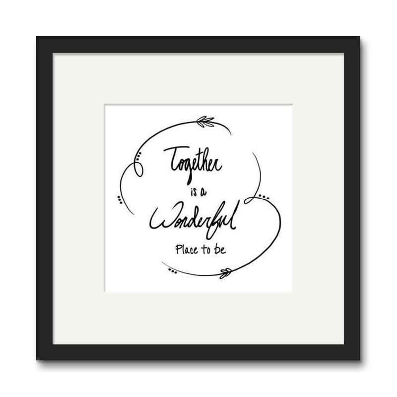 PS Framed Art with linen mat