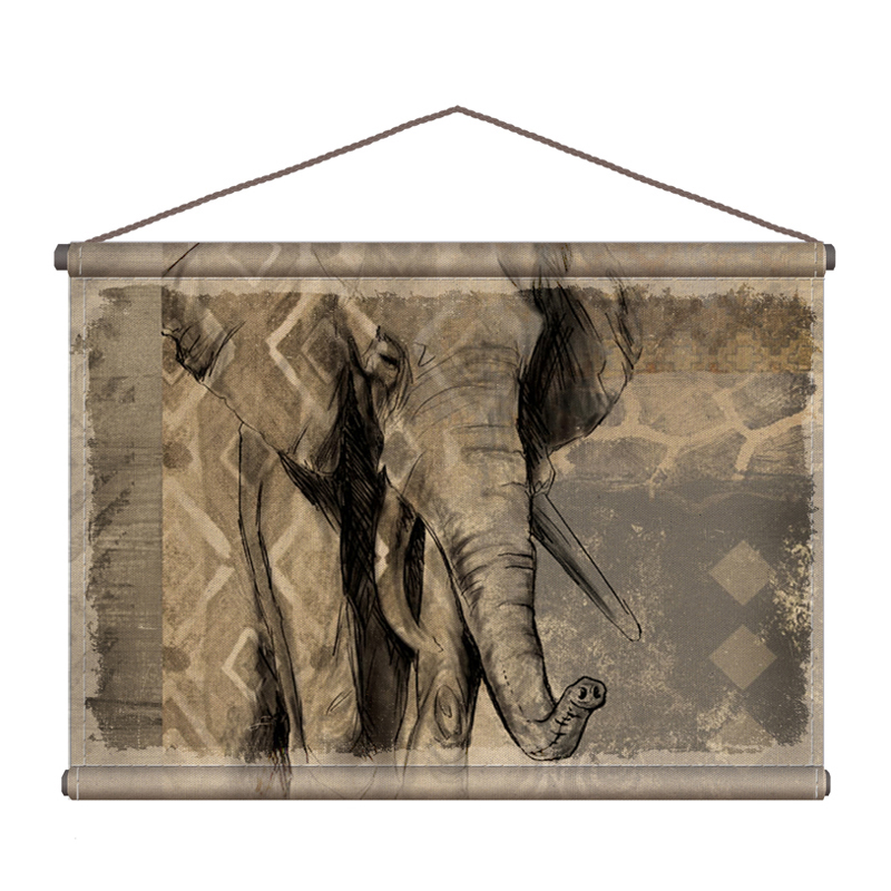 PS Framed Photo Collage  with Art glass/ mat/3D elements