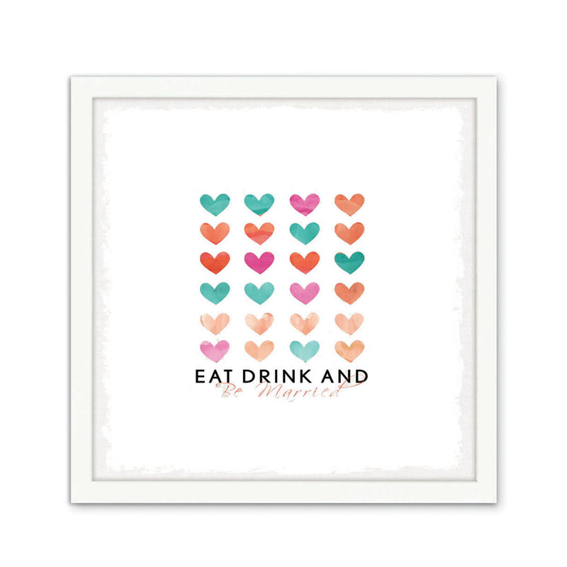 Wood grain PS Framed Art