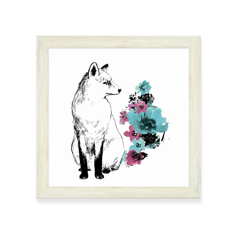 Wood grain PS Framed Art