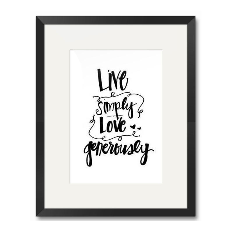 PS Framed Art with linen mat