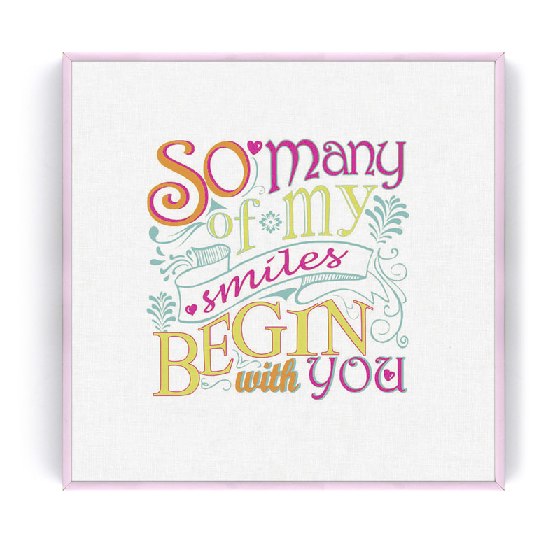 PS Framed Art Plaque